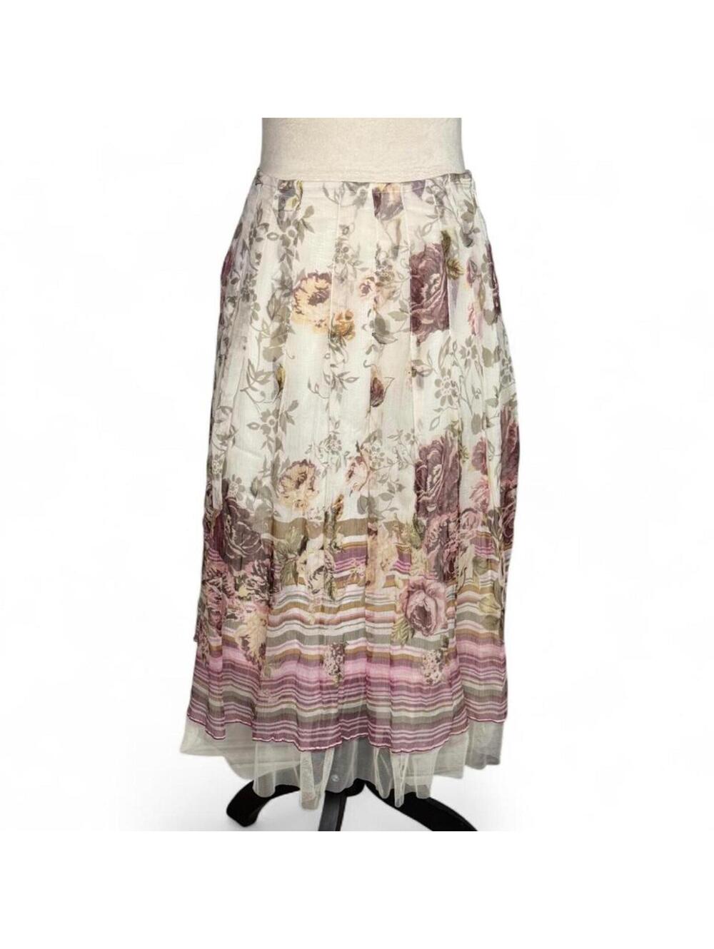 Fairy y2k coquette vintage Derhy maxi skirt
